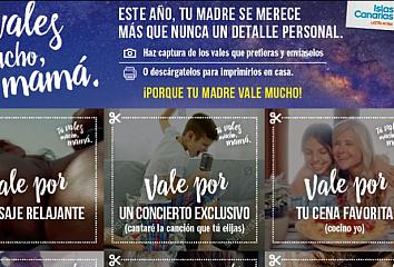 “Tú vales mucho, mamá” es la acción de dayketing de Islas Canarias para celebrar el Día de la Madre
