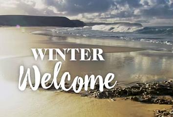 One of the images of the dayketing “Welcome to Winter” campaign by Canary Islands