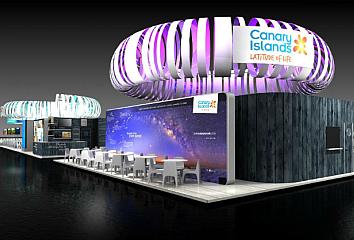 Pabellón de Islas Canarias en la World Travel Market 2017