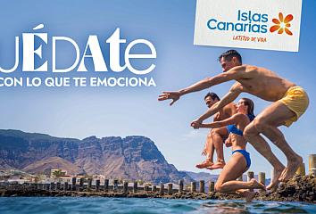 Imagen de la campaña de verano de Islas Canarias destinada al turismo interno