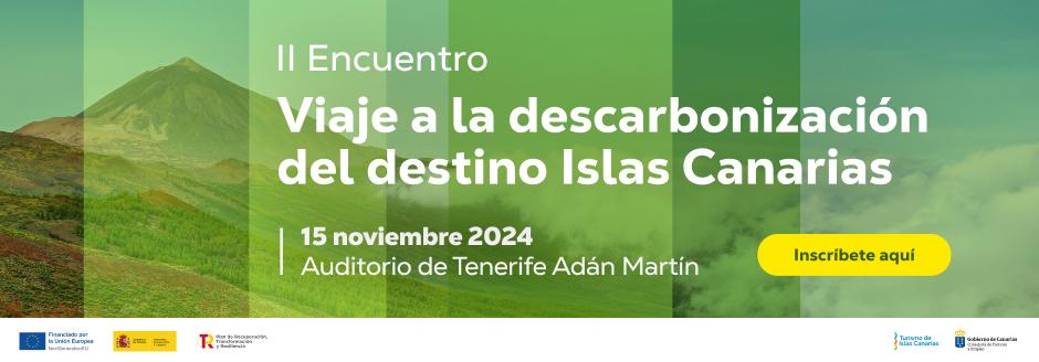 II Encuentro Viaje a la descarbonización del destino Islas Canarias