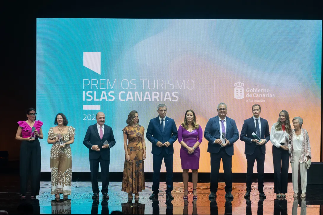 Galardonados en los Premios de Turismo Islas Canarias 2026
