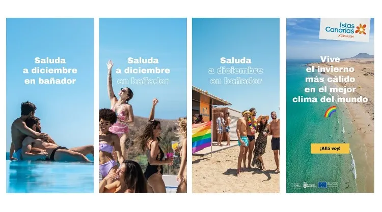 Nueva campaña para consolidar las Islas Canarias como destino LGTBI líder en invierno 