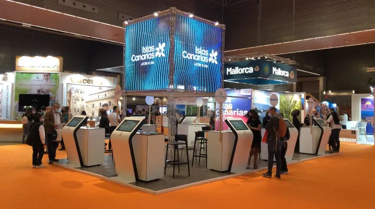 Stand de Islas Canarias en Expovacaciones 2021, Bilbao