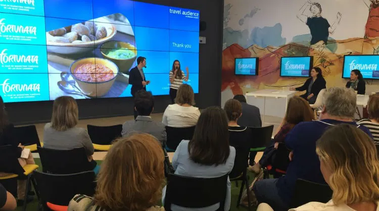 Sandro Cuzzolin, de Travel Audience, en Fortunata, el Club de Marketing Turístico de las Islas Canarias