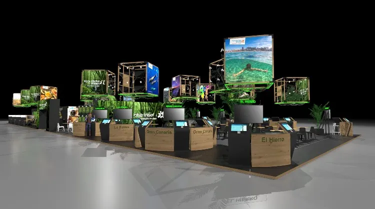 Stand de Islas Canarias en ITB 2024