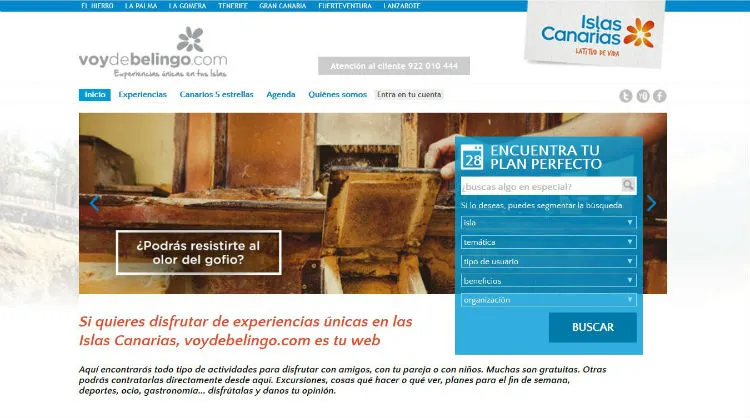 Portada web Voy de Belingo