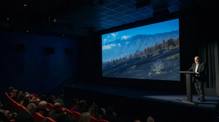 Presentación del programa de televisión "Hidden Canary Islands" en Nueva York