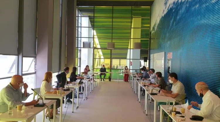 Reunión del Consejo de Administración de Promotur Turismo Canarias del pasado viernes, 18 de septiembre de 2020, en la que se nombró al nuevo gerente